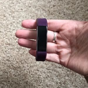 Fitbit Alta with Plum (size small) Band